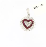 Pendente Lorenza Gioielli Donna in Oro bianco Zirconia 368965 - 368965